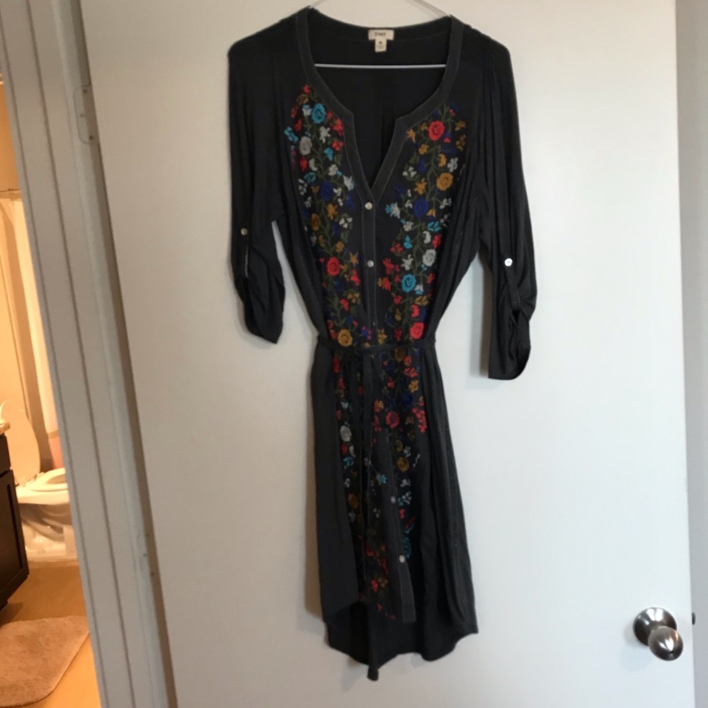 Floral Anthropologie dress